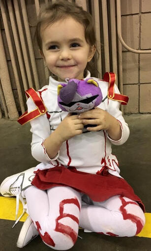 D as Asuna from Sword Art Online. 2016